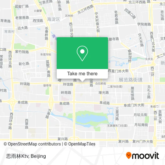 思雨林Ktv map