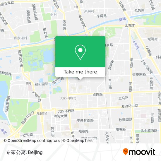 专家公寓 map