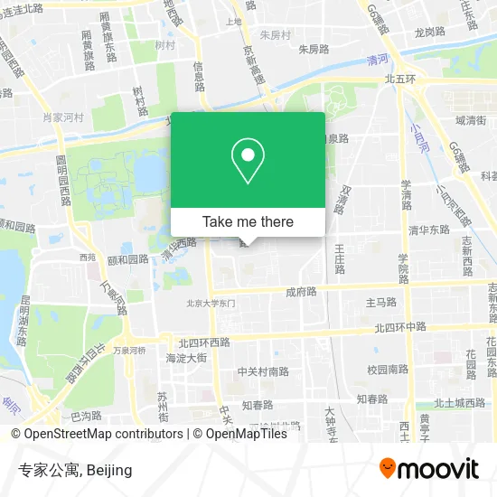 专家公寓 map
