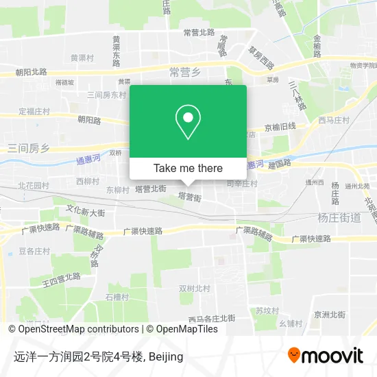 远洋一方润园2号院4号楼 map