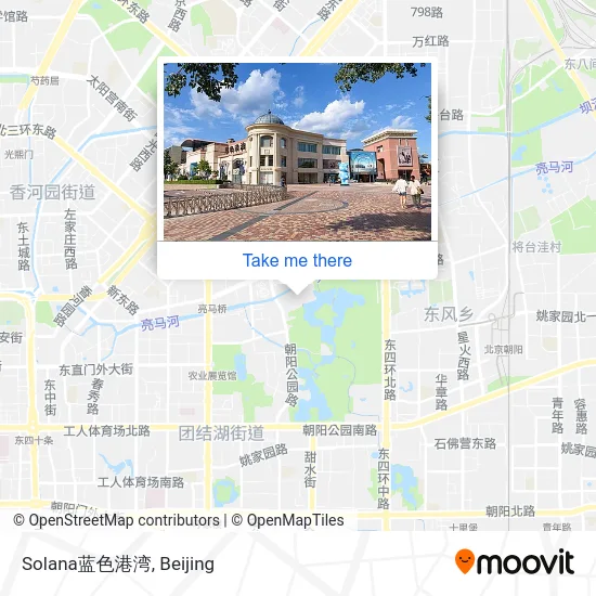 Solana蓝色港湾 map