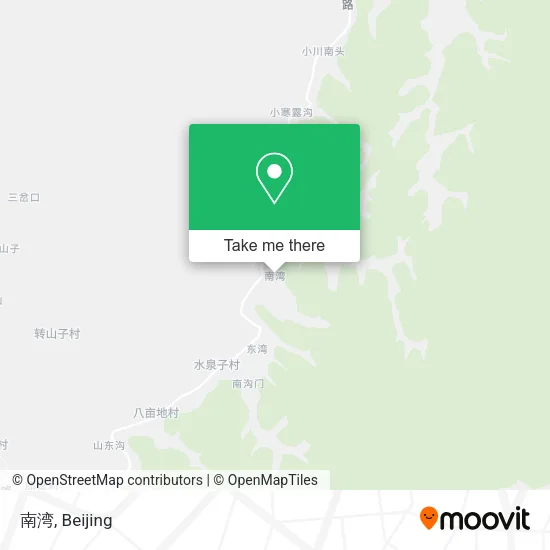 南湾 map