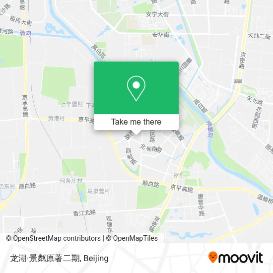龙湖·景粼原著二期 map
