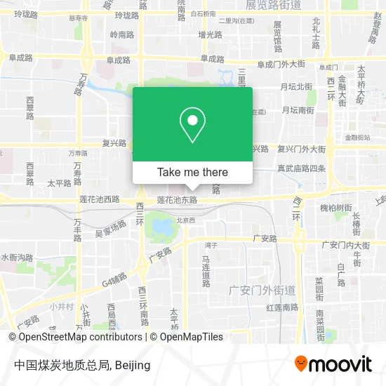 中国煤炭地质总局 map