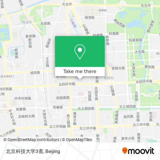 北京科技大学3斋 map