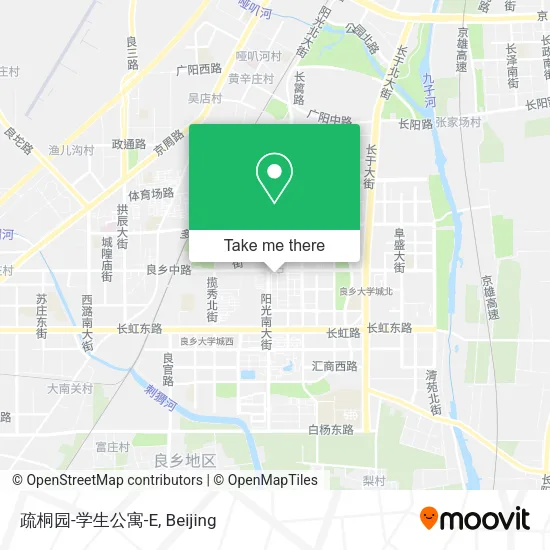 疏桐园-学生公寓-E map