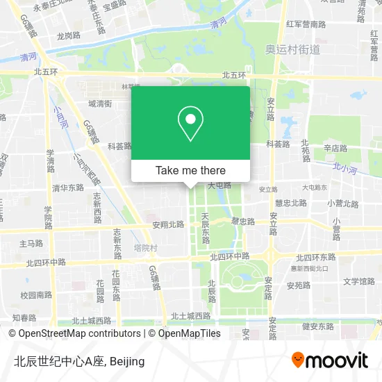 北辰世纪中心A座 map