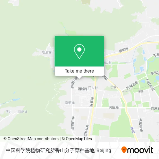 中国科学院植物研究所香山分子育种基地 map