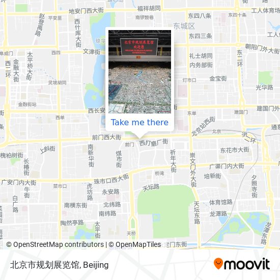 北京市规划展览馆 map