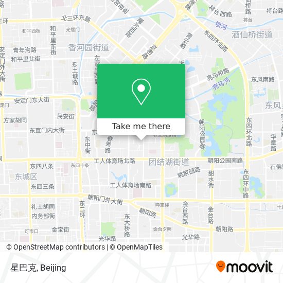 星巴克 map