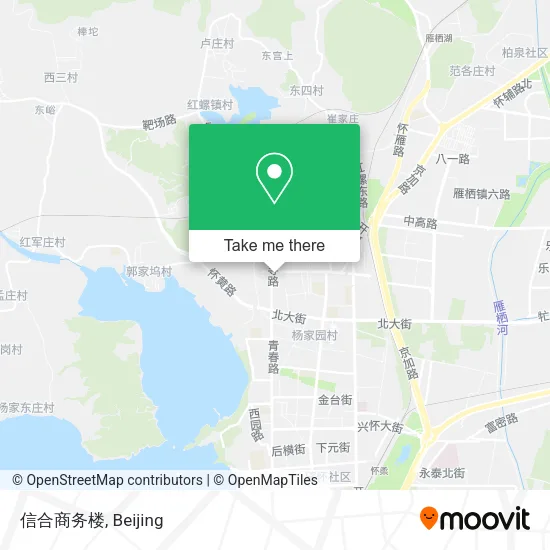 信合商务楼 map