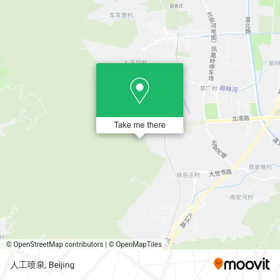 人工喷泉 map