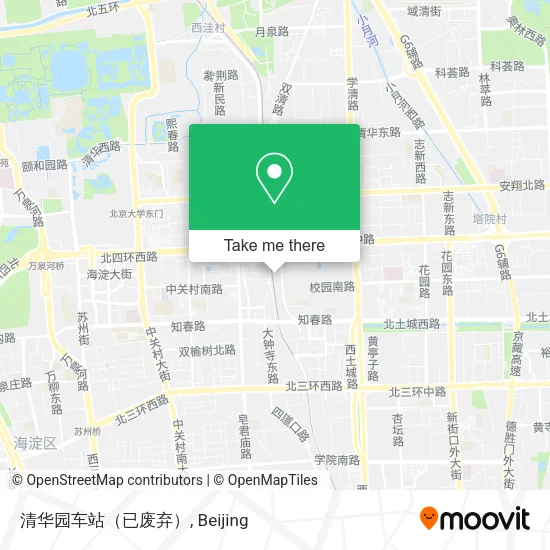 清华园车站（已废弃） map