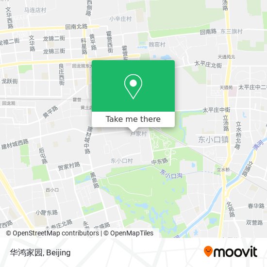华鸿家园 map