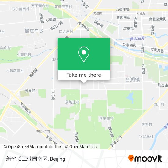 新华联工业园南区 map