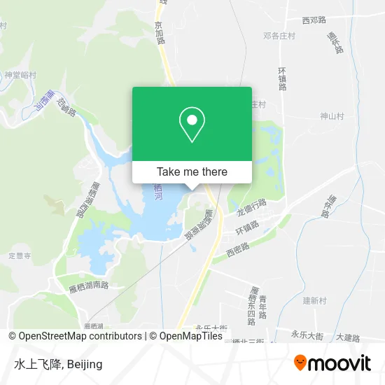 水上飞降 map