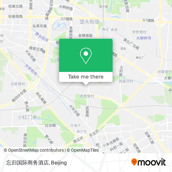 忘归国际商务酒店 map