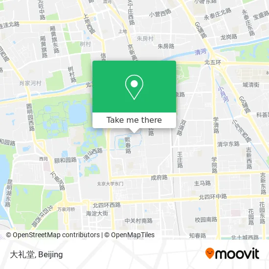 大礼堂 map
