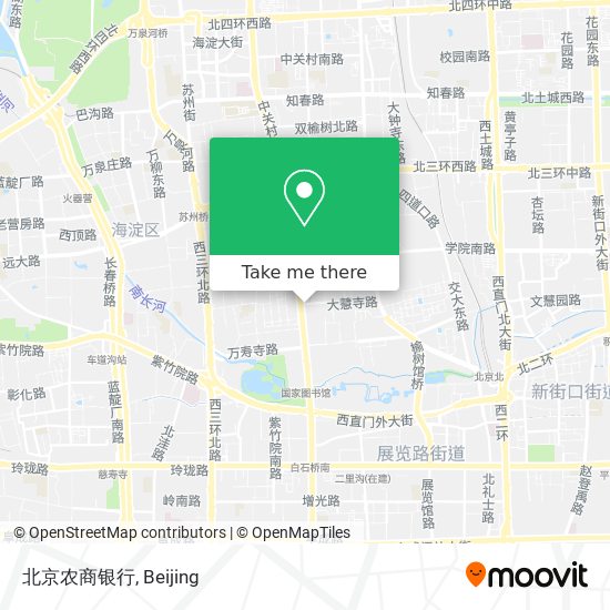北京农商银行 map
