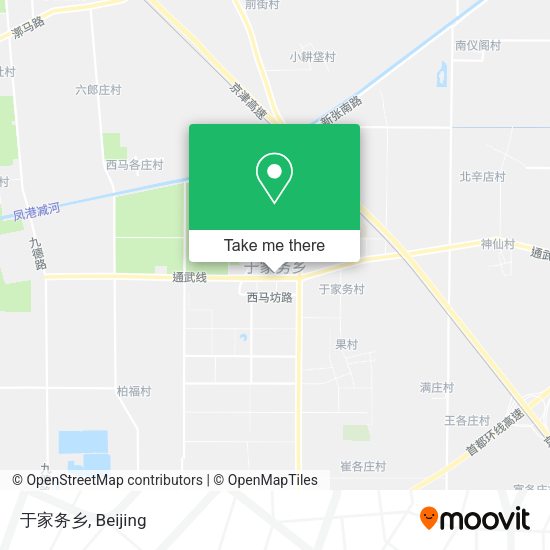 于家务乡 map