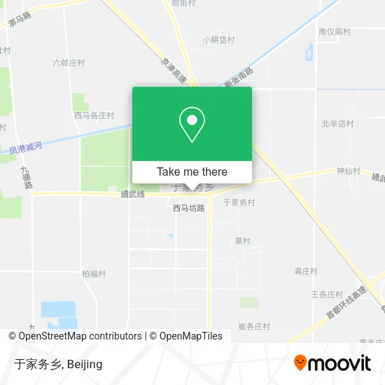 于家务乡 map