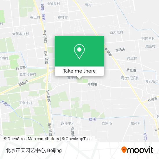 北京正天园艺中心 map