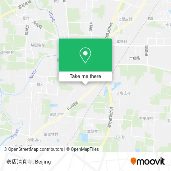 窦店清真寺 map