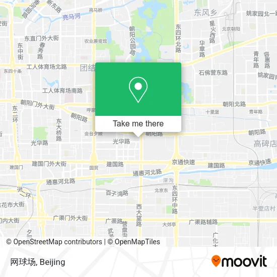 网球场 map