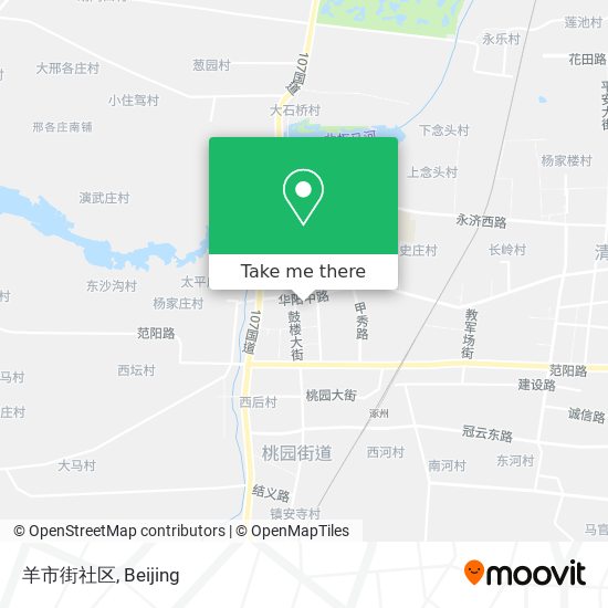 羊市街社区 map