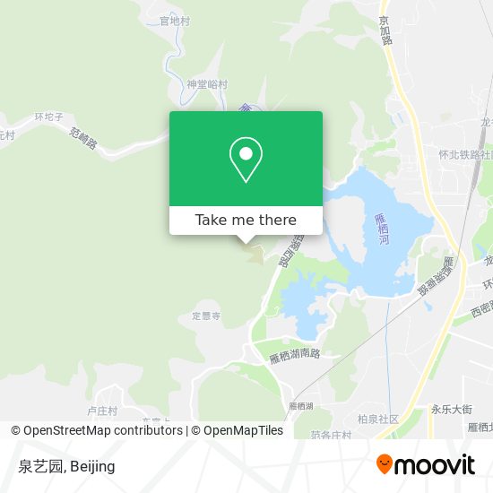 泉艺园 map