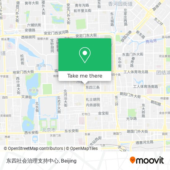 东四社会治理支持中心 map
