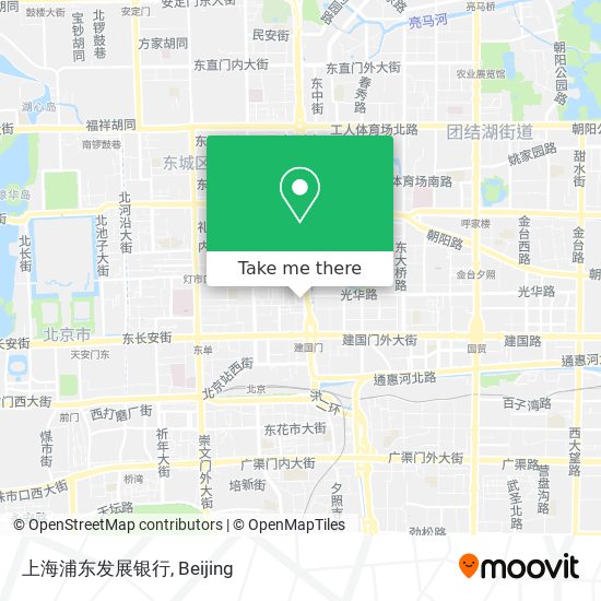 上海浦东发展银行 map