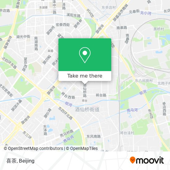 喜茶 map