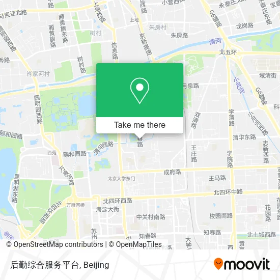 后勤综合服务平台 map