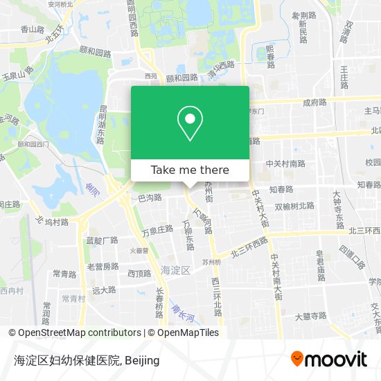 海淀区妇幼保健医院 map