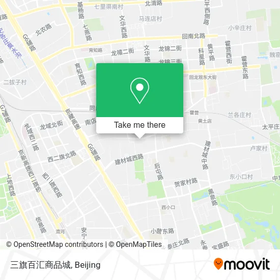 三旗百汇商品城 map