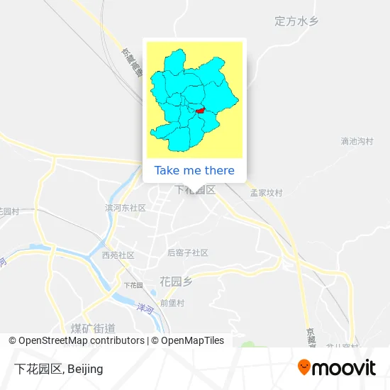 下花园区 map
