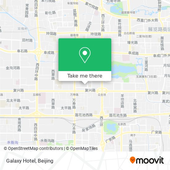 Galaxy Hotel map