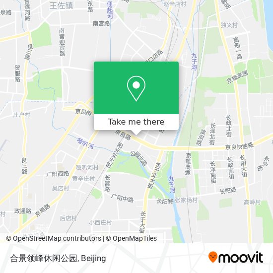 合景领峰休闲公园 map