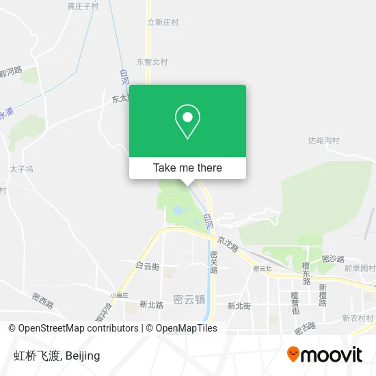 虹桥飞渡 map