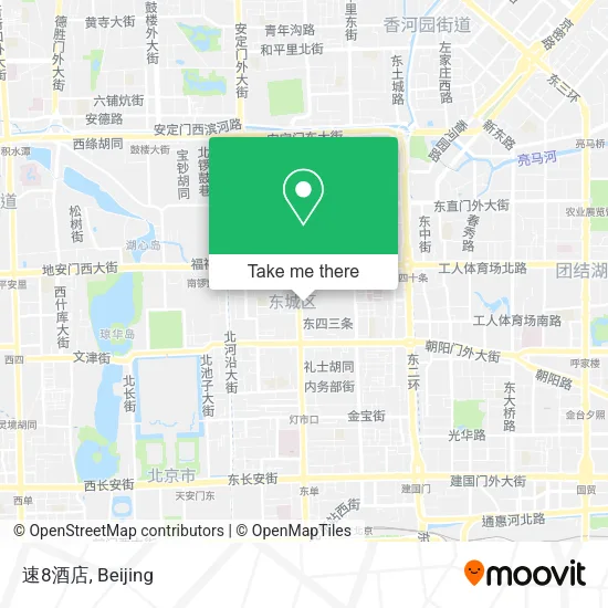 速8酒店 map