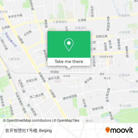 首开智慧社1号楼 map
