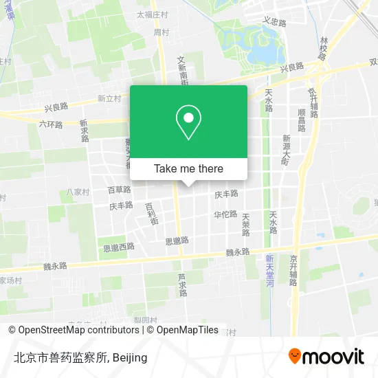北京市兽药监察所 map