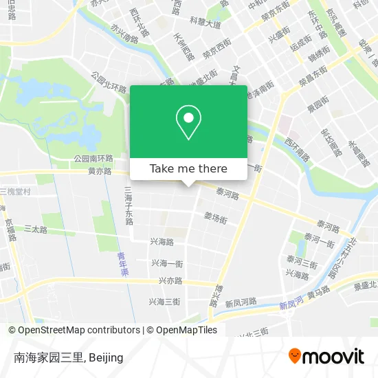 南海家园三里 map