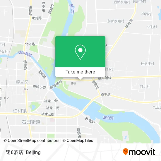 速8酒店 map