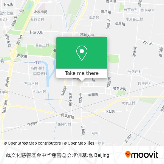 藏文化慈善基金中华慈善总会培训基地 map