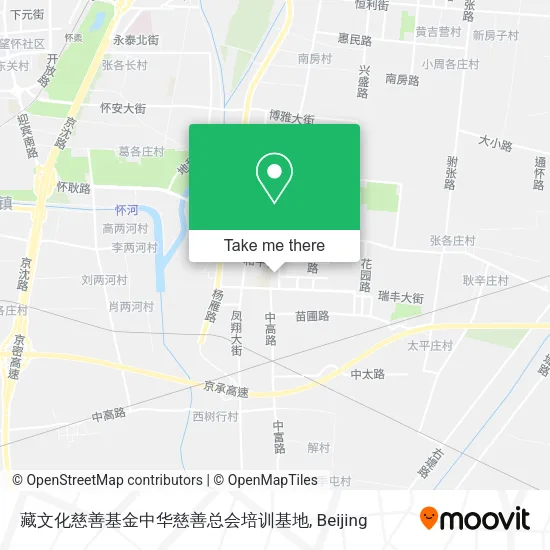 藏文化慈善基金中华慈善总会培训基地 map
