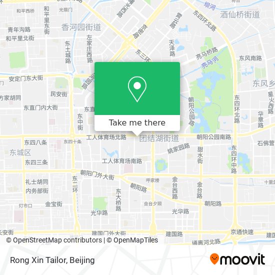 Rong Xin Tailor map