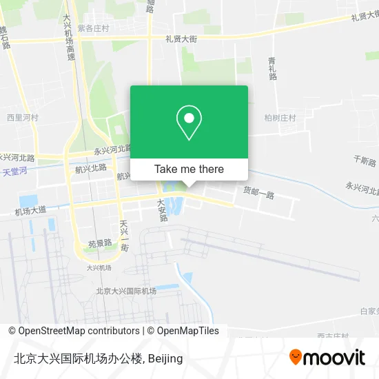 北京大兴国际机场办公楼 map