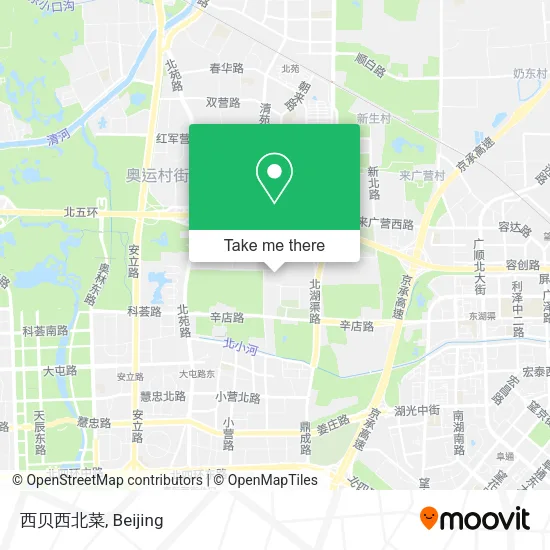 西贝西北菜 map